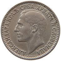 SERBIA DINAR 1925 Alexander I. 1921 - 1934 #a046 0121 - Serbie