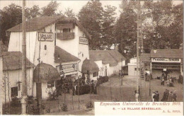 BRUXELLES - Exposition De 1910 - Le Village Sénégalais - N'a Pas Circulé - Ausstellungen