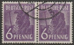 All. Besetzung, Gemeinschaftsausgaben 1947/48 Mi-Nr.944 Paar  O Gestempelt ( A 2153 ) Günstige Versandkosten - Usados