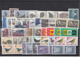 Sweden 1970 - Full Year MNH ** - Années Complètes