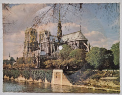 CARTE POSTALE DISQUE - PHONOSCOPE - 45T - ED. BELVEDERE - F. LEMARQUE - MARJOLAINE - CATHEDRALE N.D. DE PARIS - Formats Spéciaux