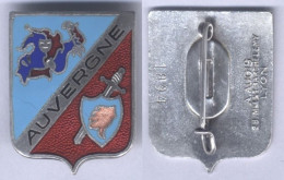 Insigne De L'Escadron De Chasse 2-9 - Auvergne - Matriculé - Armée De L'air