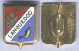 Insigne De L'Escadron De Chasse 02-008 - Languedoc - Armée De L'air