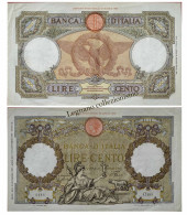 100 LIRE Capranesi Aquila Romana Decr.min.  02/11/1937 - Otros