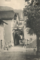 VILLENEUVE EGLISE PASSAGE DES ARCADES - Villeneuve