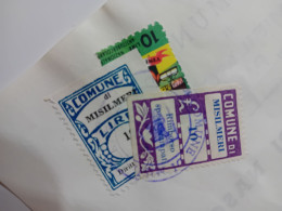 MARCHE DA BOLLO COMUNE DI MISILMERI 1961 - Revenue Stamps