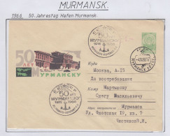 Russia  50 Jahrestag Hafen Murmansk  Ca Murmansk 4.10.1966 (FN163) - Eventos Y Conmemoraciones