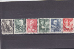 NETHERLANDS - NEDERLAND - PAYS BAS - O / FINE CANCELLED - 1940 - ZOMMERZEGEL - PERSONALITIES - Mi. 351/5 + 356 - Gebruikt