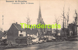 CPA BRUXELLES SCHAARBEEK SCHAERBEEK L'ANCIENNE EGLISE ST SERVAIS SOUVENIR DE  - Schaarbeek - Schaerbeek