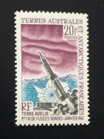 TAAF 1967 Yv 23 Tir De Fusée MNH - Neufs