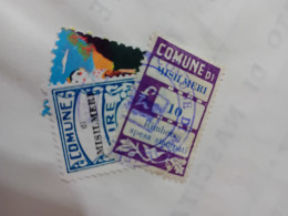 MARCHE DA BOLLO COMUNE DI MISILMERI 1961 - Revenue Stamps