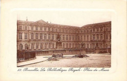 BRUXELLES - La Bibliothèque Royale - Place Du Musée - N'a Pas Circulé - Musei