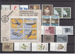 Norway 1979 - Full Year MNH ** - Années Complètes