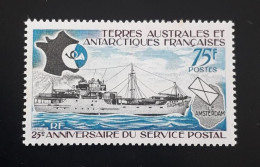 TAAF 1974 Yv 54 Service Postal MNH - Neufs