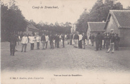 CAMP DE BRASSCHAAT 1906 MILITAIR - VUE AU FRONT DE BANDIERE - HOELEN KAPELLEN 948 - Brasschaat