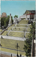 CPSM - Marseille -  La Gare Saint Charles Et L'Escalier Monumental - Quartier De La Gare, Belle De Mai, Plombières