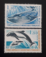 TAAF 1977 Cétacés Yv 64 & 65 MNH - Neufs