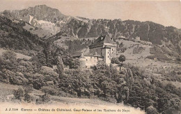 Clarens Château Du Chatelard Caux-Palace Et Les Rochers De Naye Rare Montreux 1909 - Montreux