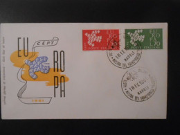 ITALIE YT FDC 858/859 EUROPA 1961 - 1961