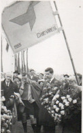 CHIEVRES Carte Photo De 1955  N'a Pas Circulé - Chièvres