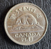 CANADA- 5 CENTS 1941. - Canada