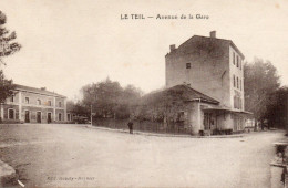 07 Ardèche  Avenue De La Gare LE TEIL - Le Teil