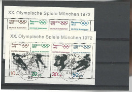 54440 ) Collection Germany Block Olympics 1972 - Sammlungen