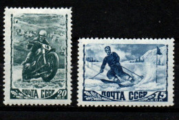 1948 - Russia 1190/91 Giochi Sportivi    ------- - Moto