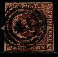 Dänemark 1852 - Mi.Nr. 1 - Gestempelt Used - Used Stamps