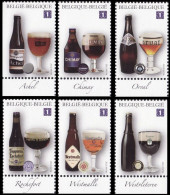 4195/4200**(BL197) - Trappistes Belges/Belgische Trappistenbieren - Achel,Chimay,Orval,Westmalle,Westvleteren) - EUROPE - Beers