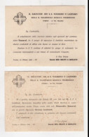 TORINO ARCICONFRATERNITA DEI S.S. MAURIZIO E LAZZARO 1929 - Boda