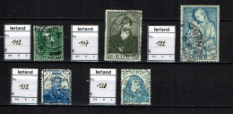 Ireland 1949 - YT 112-117-122-132-138 - Oblit. - Used - Used Stamps
