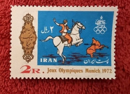 IRAN Equitation. J.O Munich 1972. Yvert N°1440 Neuf Sans Charnière - Springconcours