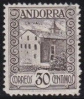 Andorre     .  Y&T   .    21A  Avec Numero Sur La Gomme  (2 Scans)   .  O  .    Oblitéré - Gebraucht