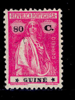 ! ! Portuguese Guinea - 1922 Ceres 80 C - Af. 186 - MH - Portuguese Guinea