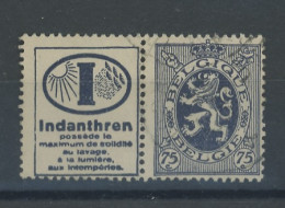 PU 51 Indenthren  75c Bleu   Belle Qualité. Zeer Mooi. Cote 42,-€ - Used