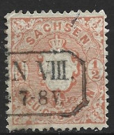 SAXE 14 Oblitéré Côte 3 € - Sachsen