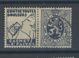 PU 5. Faivre0  75c Bleu   Belle Qualité. Zeer Mooi. Cote 42,-€ - Oblitérés