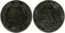 MA 28372 /   5 Centimes 1856 BB B+ - 5 Centimes