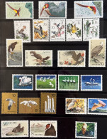 CHINA LOT OF BIRDS ON STAMPS, ALL UM VERY FINE STAMPS - Collections, Lots & Series