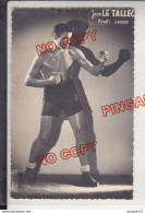 Au Plus Rapide Boxe Boxeur Jean Le Tallec Professeur Janny 1947 Photo Format Carte Photo Homme Torse Nu - Autres & Non Classés