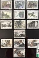 CHINA COLLECTION LOT OF MOUNTAINS STAMPS ALL UM VERY FINE - Colecciones & Series