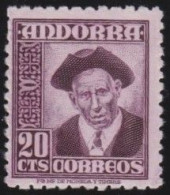 Andorre     .  Y&T   .    44A     .  **   .    Neuf Avec Gomme Et SANS Charnière - Unused Stamps