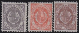 Andorre     .  Y&T   .    3 Timbres   .  *   .    Neuf Avec Gomme - Unused Stamps