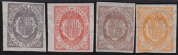 Andorre     .  Y&T   .    4  Timbres   .  (*)    .    Neuf Sans  Gomme - Ungebraucht