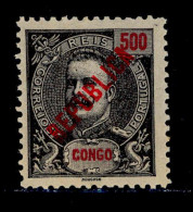 ! ! Congo - 1914 King Carlos Local Republica 500 R - Af. 120 - MH - Congo Portuguesa