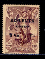 ! ! Congo - 1913 Vasco Gama On Timor 7 1/2 C - Af. 96 - MH - Congo Portoghese