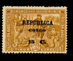 ! ! Congo - 1913 Vasco Gama On Timor 15 C - Af. 98 - MH - Portugiesisch-Kongo