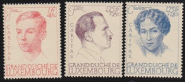 Luxembourg     .  Y&T   .    330/332     .  **  .    Neuf Avec Gomme Et SANS Charnière - Unused Stamps