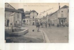 Cirey, Rue Du Maréchal Foch Et Fontaine Du Loup - Cirey Sur Vezouze